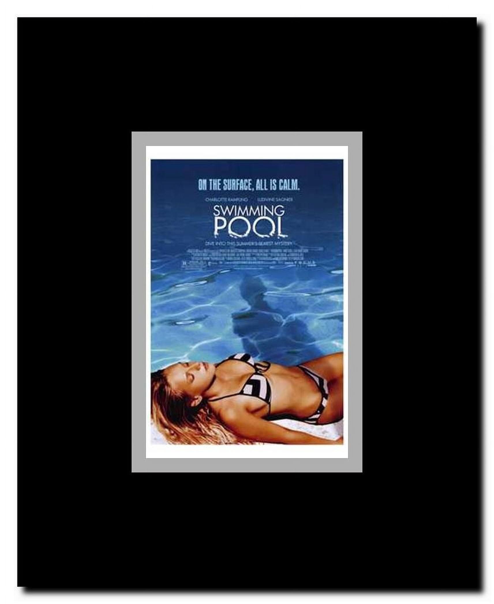 Swimming Pool Framed Movie Poster