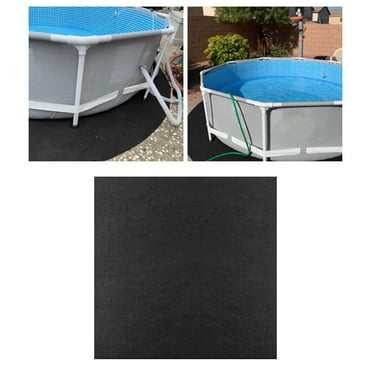 Poolzilla Rock Blocker Liner Pad For 24ft Round Above Ground Pools - Puncture Resistant Floor Protection Mat