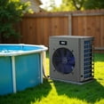 thumbnail image 1 of Varpoolfaye 16,000 BTU Swimming Pool Heat Pump Electric Pool Heater for Above Ground Pools Up to 5,000 Gallons, Heating and Cooling Pool Heater 120V, 1 of 10