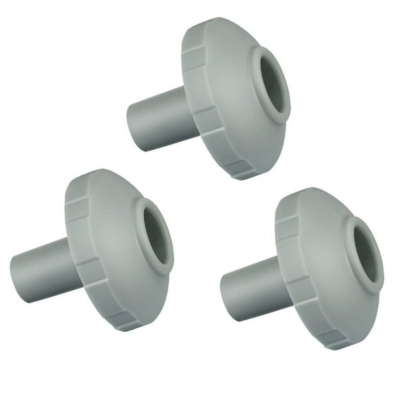 Swimming Pool Hose Connector Adapter Swimming Pool Inlet Nozzle Swimming Pool Filtration Connector, 3 Pcs