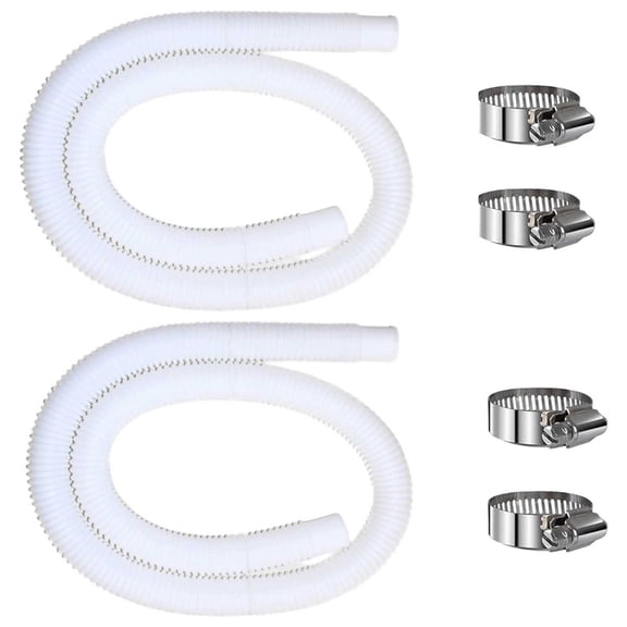 Swimming Pool Hose Flexible Above Ground Pool Hose 1.25 Inch ID Pool Filter Pump Hose Replacement Kit for Inground Pool Spa Connection 59 Inch Length