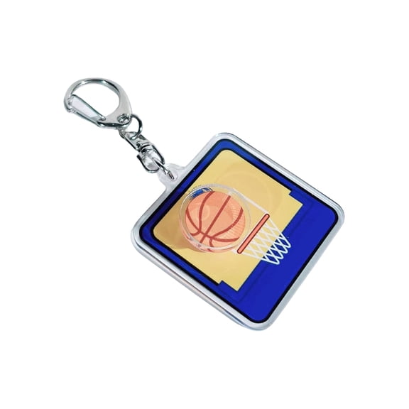 Swimming Pool Keyring Basketball Keychain Pendant Car Keychain Volleyball Keyrings Hanging Ornaments Bag Charm for Woman