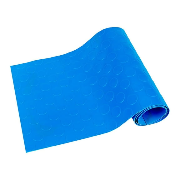 Swimming Pool Ladder Mat - Protective Pool Ladder Pad Step Mat with Non-Slip Texture, Blue 36 inch X 9 inch