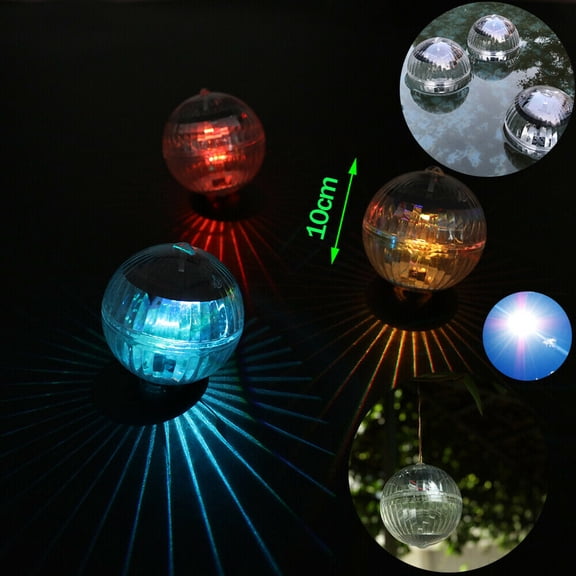 Swimming Pool Lights Floating Pool Lights Underwater Lights Pool Accessories with 7 Modes for Disco Pool Party or Pond Décor