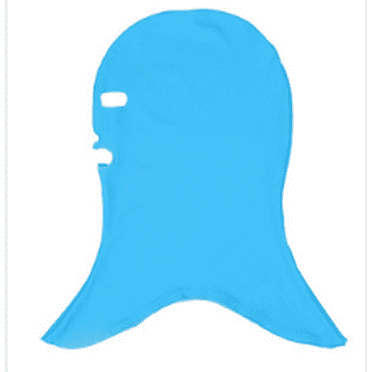 Swimming Pool Mask Head Sunscreen UV Sun Protection Full Face Mask Swim Cap