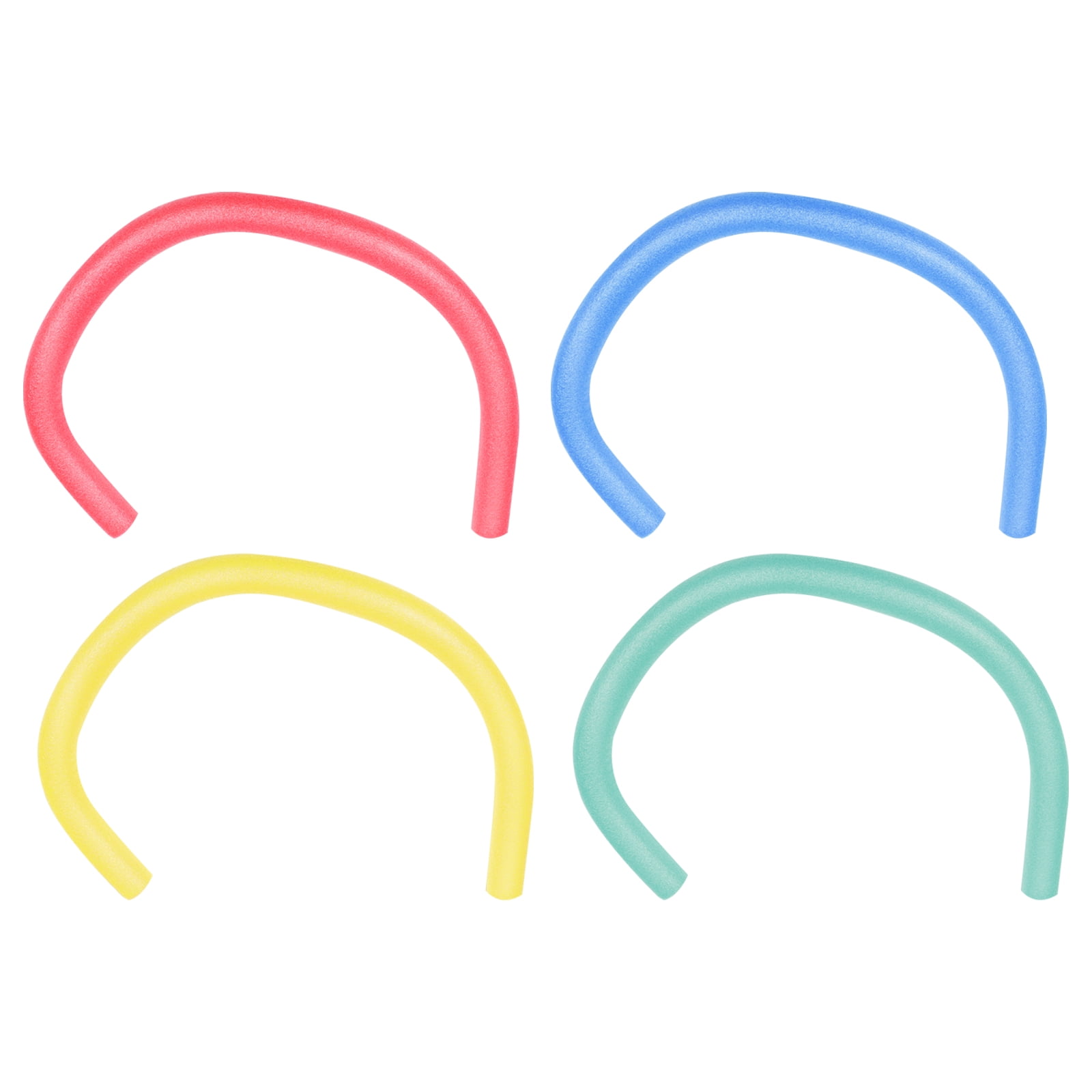 Swimming Pool Noodle Woggle Doodles Pool Noodle Float 4PCS Kids Floatation Device Flexible Pool