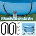 thumbnail image 1 of Swimming Pool Pump Hose, above Ground Pool Replacement Hose, Plastic, 5.25 Foot Length, for Pool Filter Pumps and Drain Pipes, by FAJHHA, 1 of 6