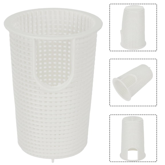 Swimming Pool Pump Sand Filter Basket Replacement Part,For Pool Filtration System 2400GPH Water Flow Rate Skimmer Basket