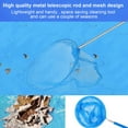 thumbnail image 1 of Swimming Pool Skimmer Net with Cleaning Pole, Pond Bathtub Leaf & Debris Removal Net, Lightweight Pool Skimming Tool, Outdoor Water Feature Cleaning Net, 1 of 7