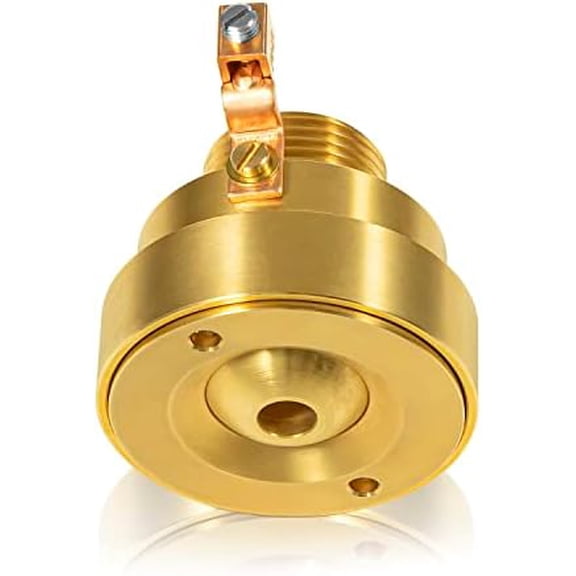 Swimming Pool Spa Brass Deck Jet Fountain Crown Nozzle with Grounding Lug Suitable for All Kinds of Swimming Pools and Fountains$$Garden & Patio