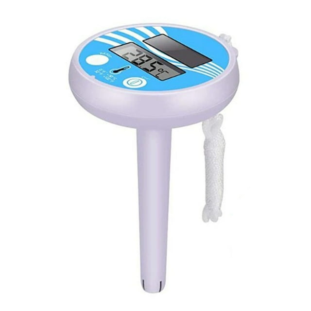 Swimming Pool Thermometer Floating Solar Panel Electronic Digital Large Screen