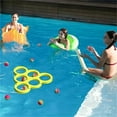 thumbnail image 1 of Swimming Pool Toys and Games,Floating Pool Throwing Game Summer Swimming Pool/Beach Toys Accessories with 12 Colorful Tossing Balls,12Pcs, 1 of 9