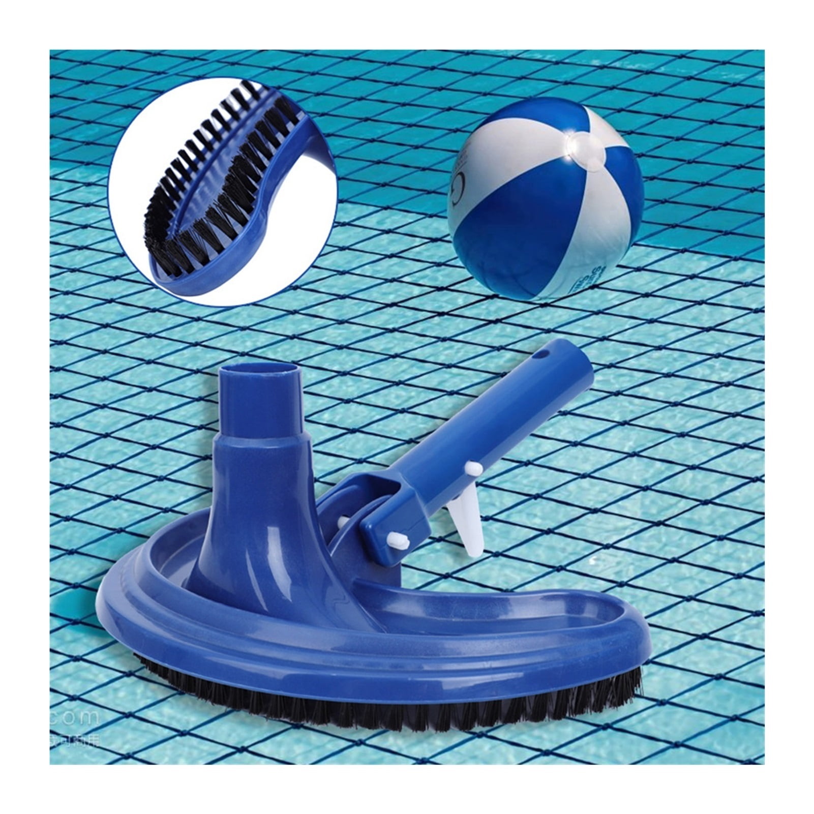 Swimming Pool Vacuum Cleaner Cleaning Tool Suction Head Pond Fountain Spa Pool Vacuum Cleaner Brush Stain Remover ,Great Suction Power