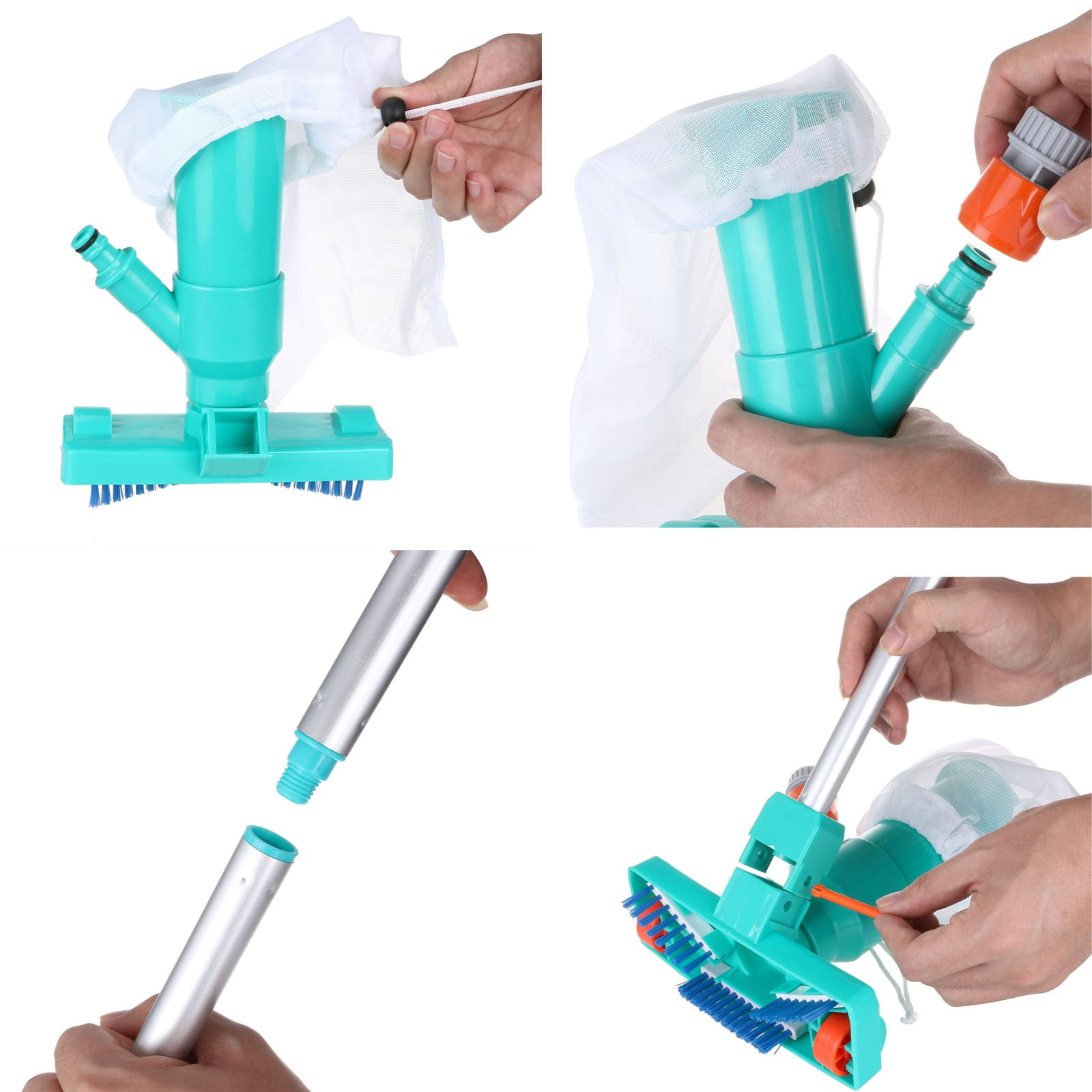 Swimming Pool Vacuum Cleaner Floating Objects Vac Suction Head Pool