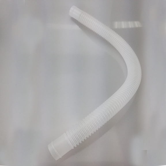 Swimming Pool Vacuum Hose Flexible Suction Hose for Inground Pool Cleaner, Replacement Pipe for Pool Vacuum, Durable Pool Cleaning Accessory, Universal Fit,White