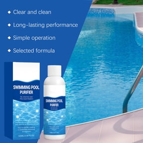 Swimming Pool Water Clarifier And Flocculant 100Ml For Above Ground And In Ground Pools 1 Pack