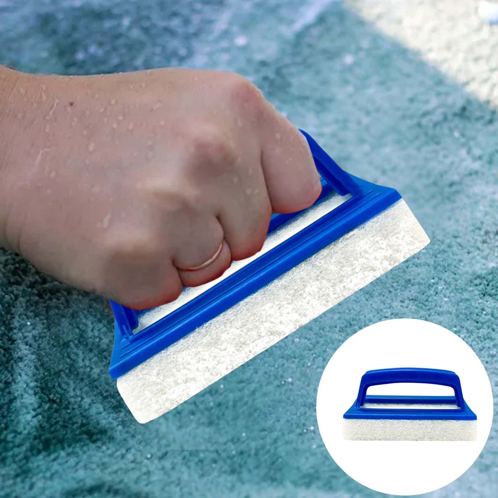 Swimming Pool Waterline Scrubber Brush with Handle, Spa Tub Tile Line ...