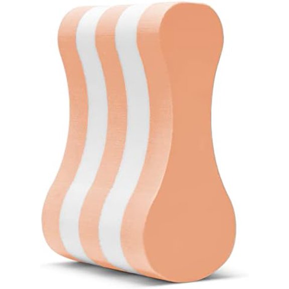 Swimming Pull Float, Soft Swimming Float Kickboard, EVA 5-Layer Pull Buoy Leg Float, Pool Training Aid, Legs and HIPS Support for Adults, Kids, and Beginners Orange
