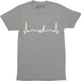 thumbnail image 1 of Swimming Pulse Heartbeat MENS goggle swim birthday gift present him T-Shirt, 1 of 4