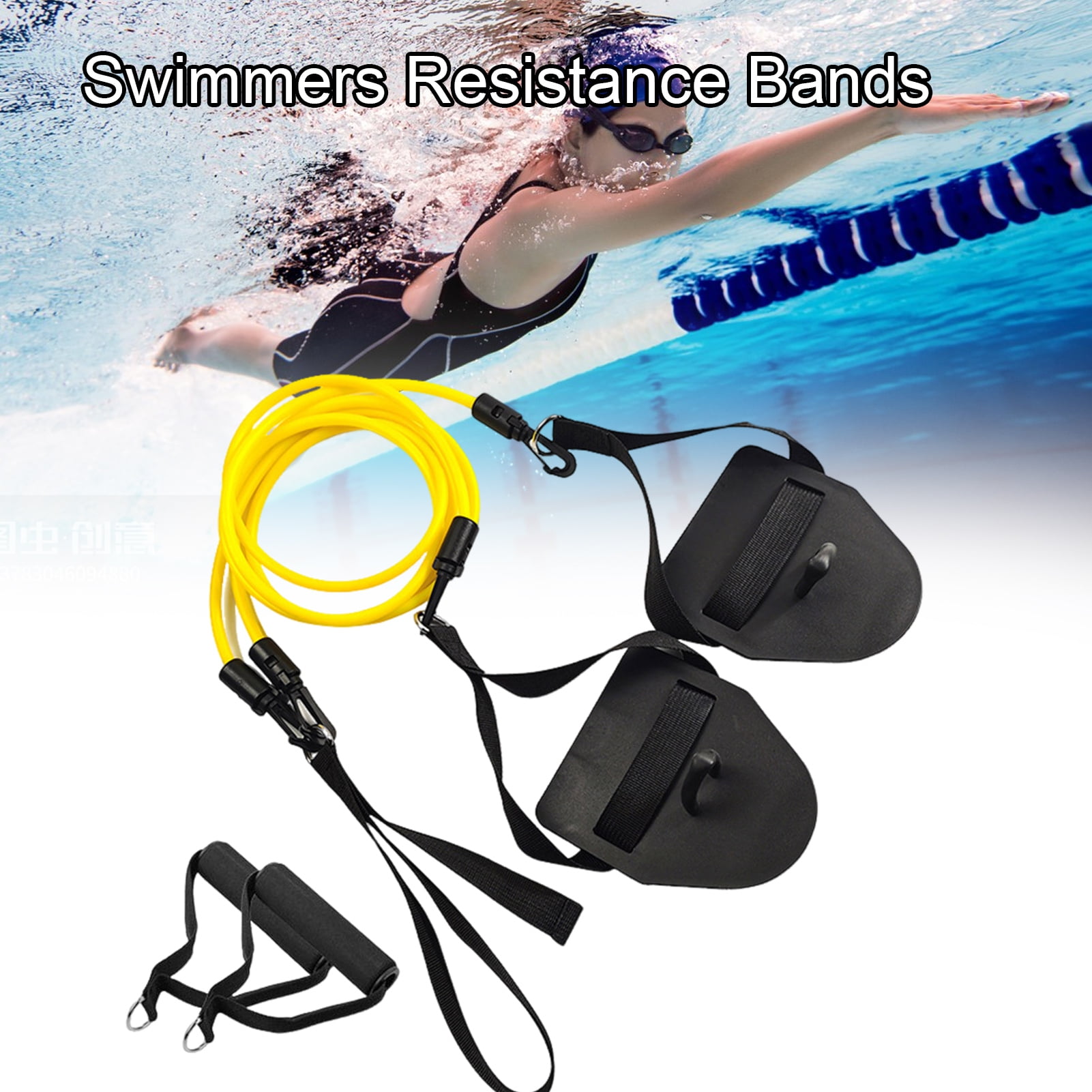 Resistance band pool workouts hotsell