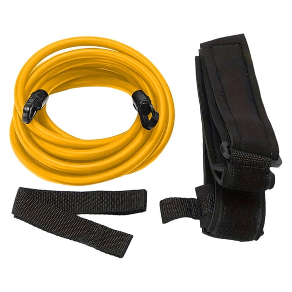 Swimming Resistance Training Belt Set TPE Elastic Bands Strength Endurance Workout Gear Adults Athletes