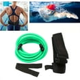 thumbnail image 1 of Swimming Resistance Training Belt Set - with Elastic Bands for Strength and Endurance Swim Workout Gear Adults Athletes - Green, 1 of 5