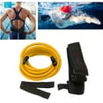thumbnail image 1 of Swimming Resistance Training Belt Set - with Elastic Bands for Strength and Endurance Swim Workout Gear Adults Athletes - Yellow, 1 of 5