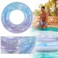 thumbnail image 1 of , Inflatable Pool Floats Swim Tube Raft Toy with Decorations, Pool Floaties Summer Water Fun Lounge Beach Lake Party Supplies, 1 of 9
