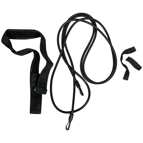Swimming Pool Harness Trainer Belt Bungee Cords Rope Bands Training Supplies Kit Tether Rubber Elastic