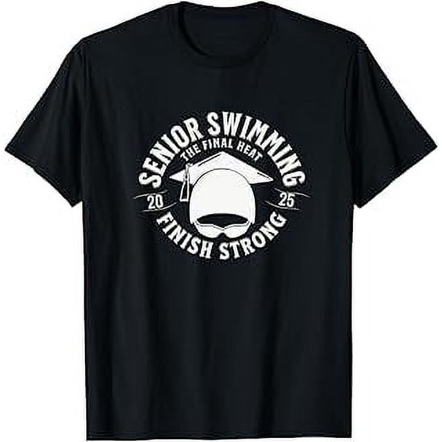 Swimming Senior 2025 The Final Heat TShirt