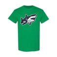 thumbnail image 1 of Swimming Shark Design T-Shirt Men -Image by Shutterstock, Male Large, 1 of 2