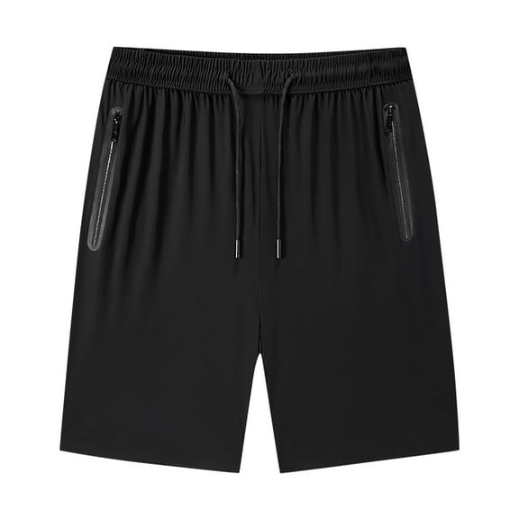 Swimming Shorts for Men Men's Casual Daily Outdoor Beach Lightweight And Breathable Work Shorts Ndbuld Thanksgiving Decoration Black L