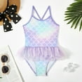 thumbnail image 1 of Swimming Suit For Girls 3D Print Fashion Personality Swimsuit Beach Bathing Suit for Summer Vacation ,3-4 Years, 1 of 5