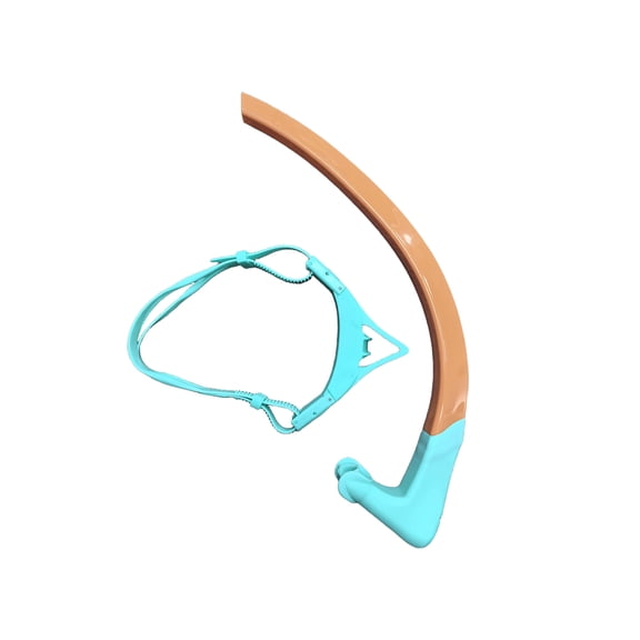 Swimming Training Front Breathing Tube Training Snorkels Underwater Diving Snorkeling Equipment for Adult/Children