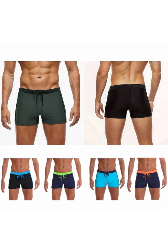Swimming Trunks for Men Fast Dry High Elastic Swim Briefs Board Shorts for Beach Pool and Summer Water Spor Gray XXXL