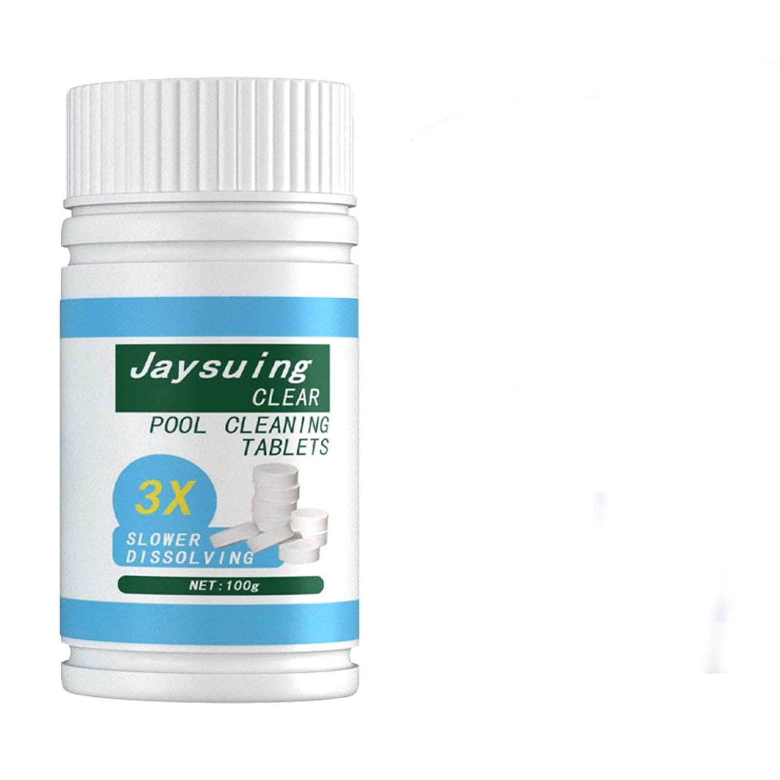 Swimming pool clean chlorinated effervescent tablets swimming pool