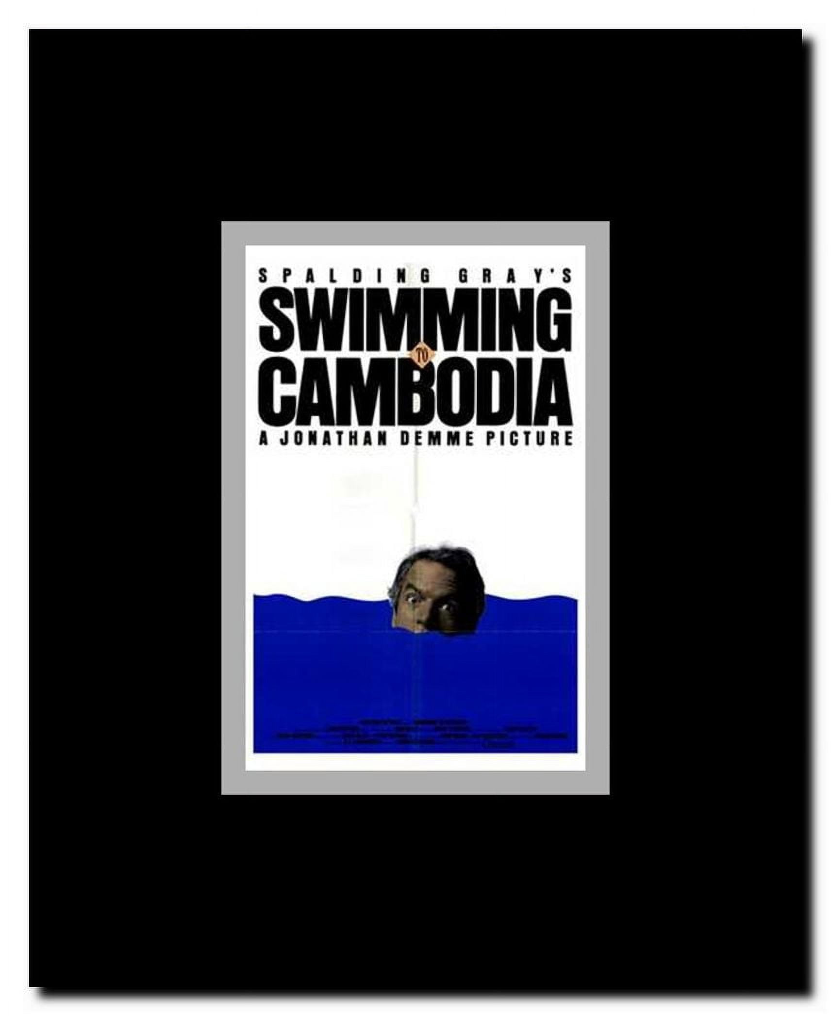 Swimming to Cambodia Framed Movie Poster