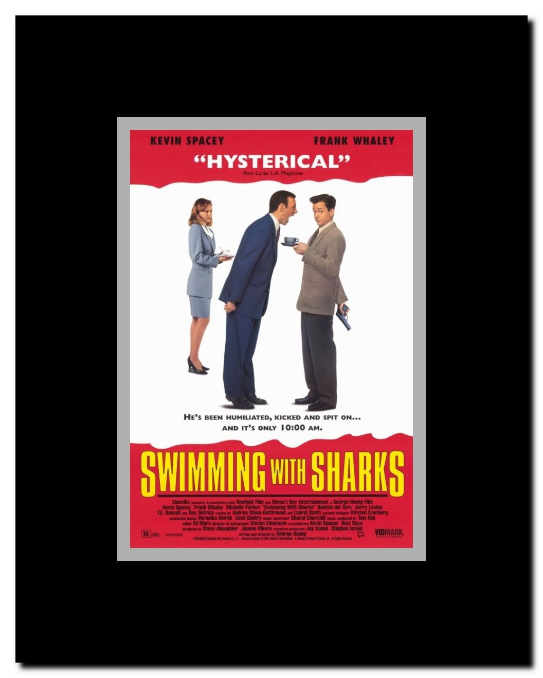 Swimming with Sharks Framed Movie Poster