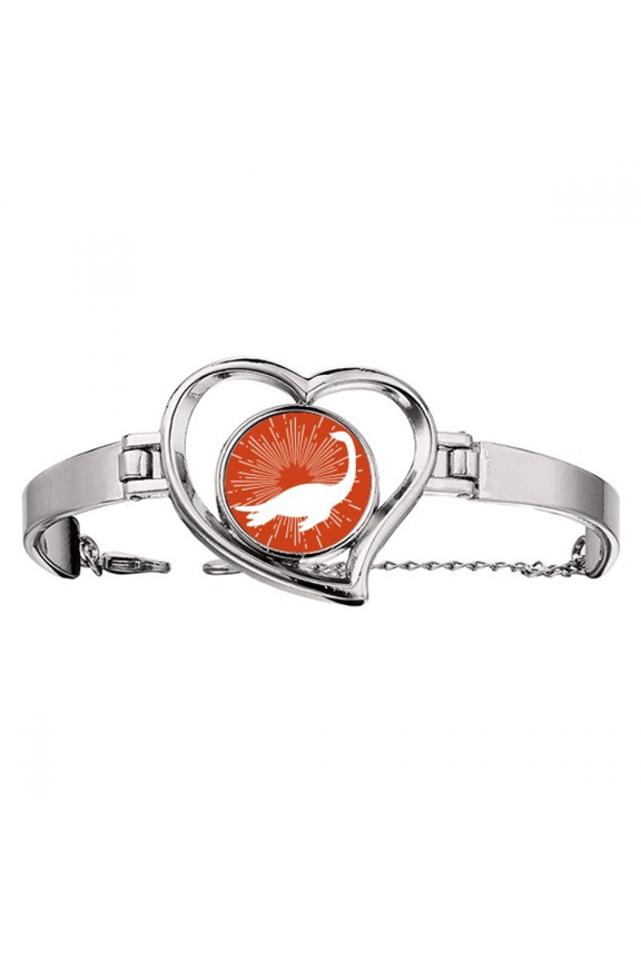 Swimng Animals Neck Limbs Bracelet Heart Jewelry Wire Bangle