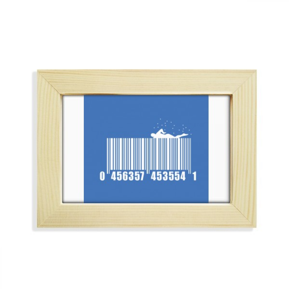 Swimng Butter Fly Bar Code Desktop Decorate Photo Frame Picture Art ...