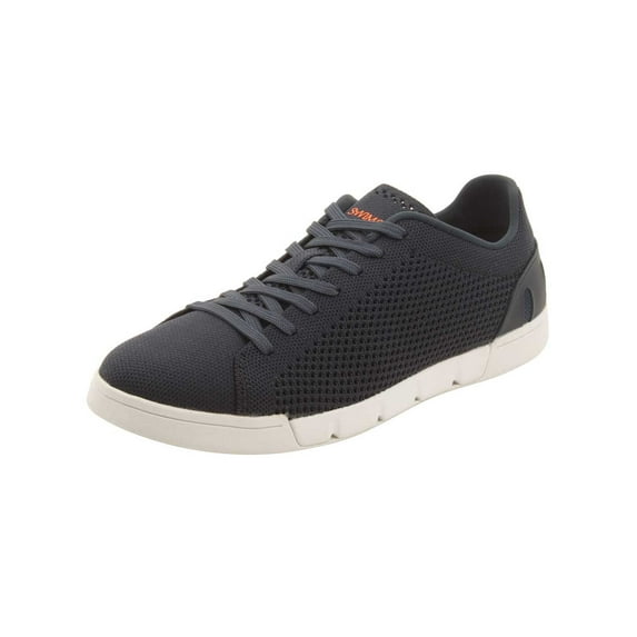 Swims Men's Breeze Tennis Knit Sneakers in Navy, 8.5 US