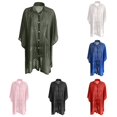 thumbnail image 1 of Swimsuit Cover Up for Women Plus Size Bathing Suit Cover Up Button Up Shirts Dots Splicing Casual Beach Cover Ups Summer Cover up Cardigan M, 1 of 4