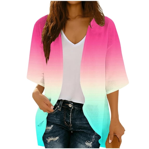 Swimsuit Coverup for Women Summer Short Sleeve Bathing Suit Cover Up Loose Fit Casual Summer Tops
