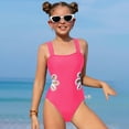 thumbnail image 1 of Swimsuit For Girls Cute Girls Swimsuit Adjustable Straps Out Bathing Suit Girls' Swimwear RD2 9Y/(8-9 Years), 1 of 4