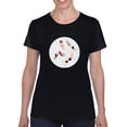 thumbnail image 1 of Swimsuit Girls T-Shirt Women -Victoria Borges Designs, Female Medium, 1 of 4