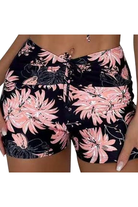 Swimsuit Shorts Women Board Shorts Women Bathing Suit Shorts for Women Quick Dry Swimsuit Bottoms Swim Leggings for Women Womens Bathing Suit Bottoms Tummy Control Swimsuit Bottoms