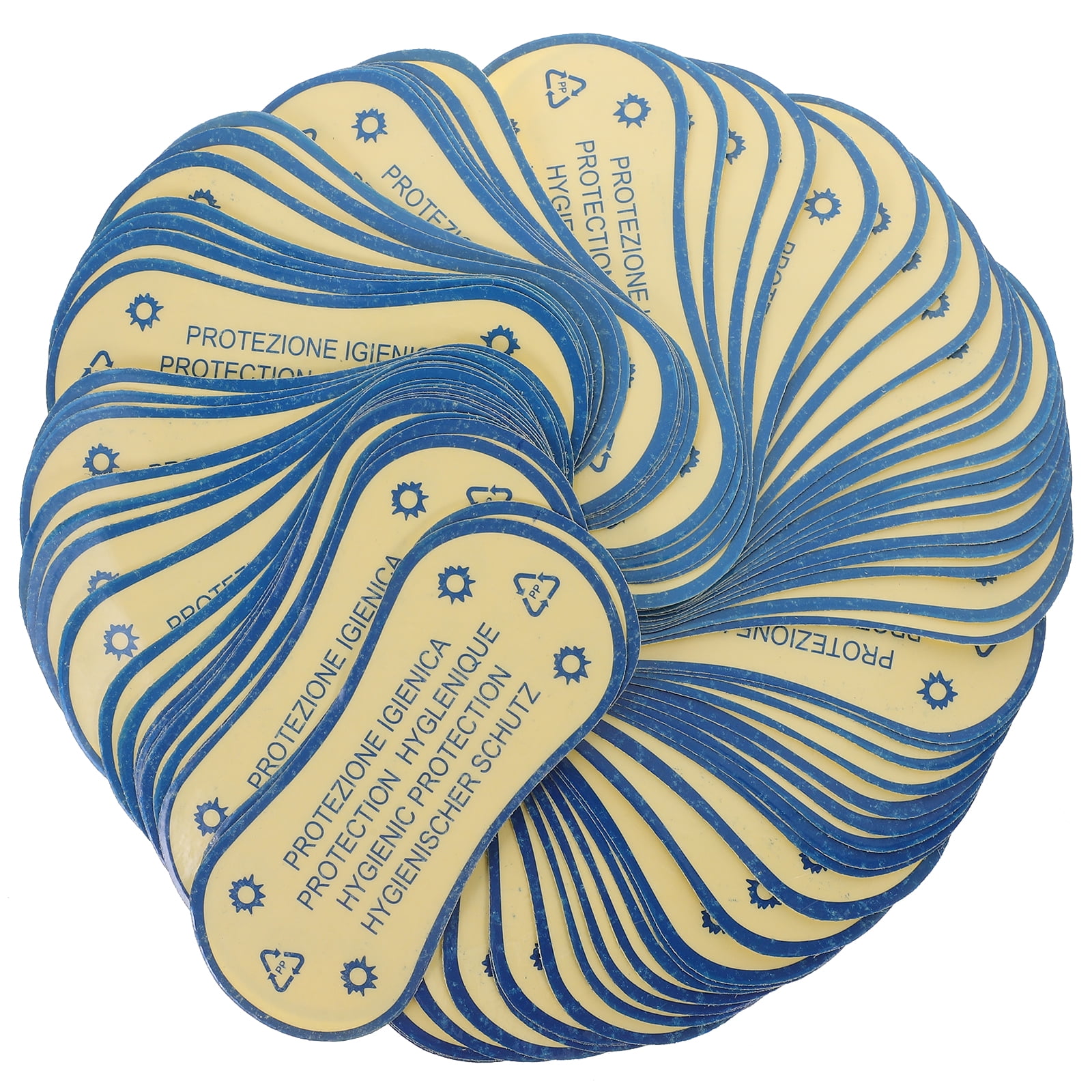 Swimsuit Warning Labels 50 Pcs Sticker Liner Pvc Selfadhesive Bathing