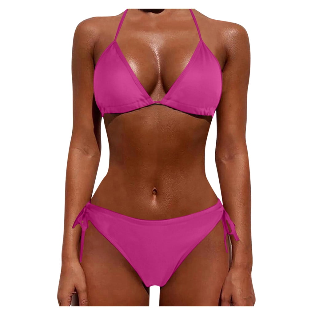 Swimsuit Women Women Two Piece Push Up Tankini Sets Plus Size Beachwear Swimsuit Bikini