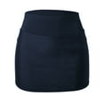 thumbnail image 1 of Swimsuit for Women Bikini Bottom Swim Skirt Short Beach Dress Swimwear Pants, Blue, L, 1 of 7