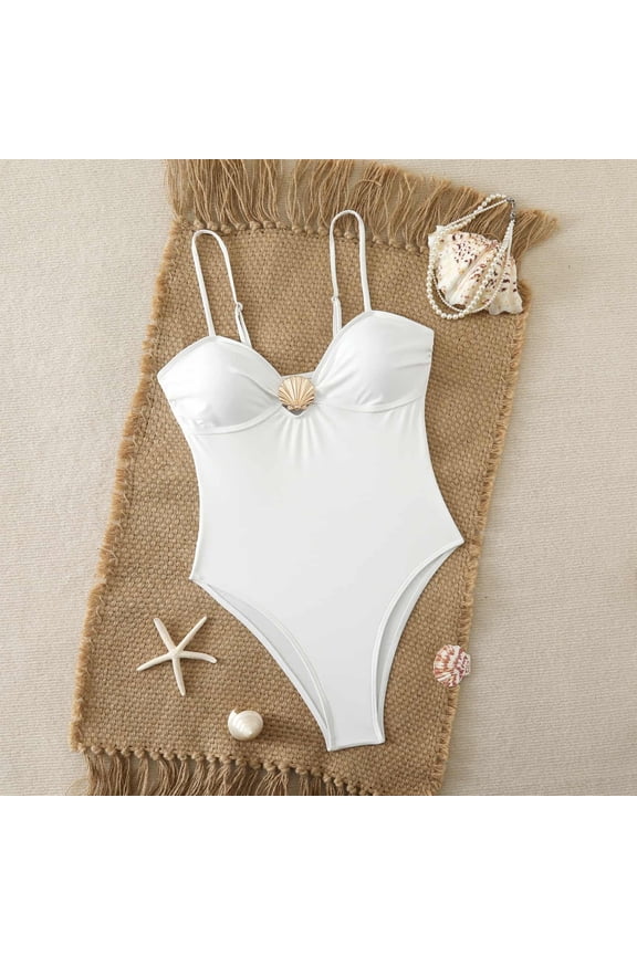 Swimsuit for Women Cami Swimsuit Sleeveless Spaghetti Strap Tank Top Body Suit 2026 Summer Going Out Outfits